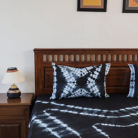 shibori double bed cover set