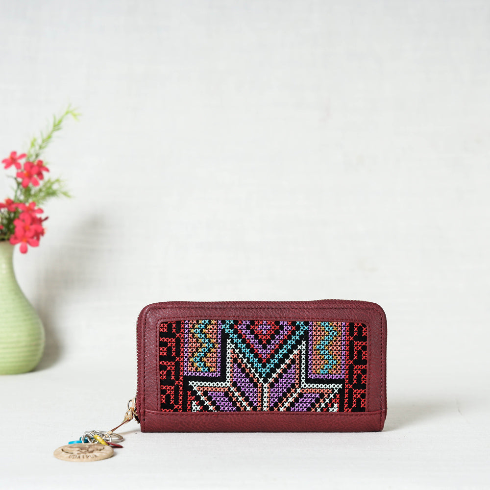 Embroidered Clutch