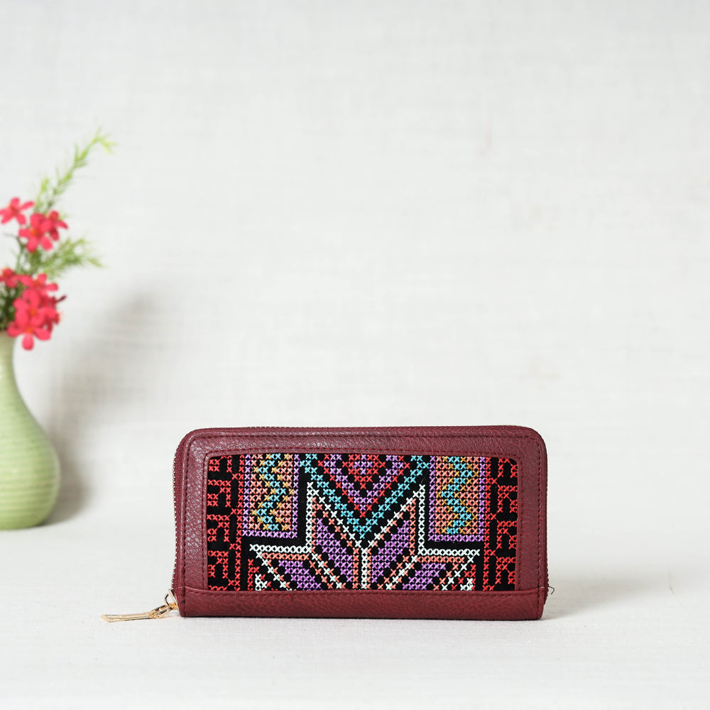 Embroidered Clutch