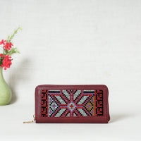 Embroidered Clutch Wallet