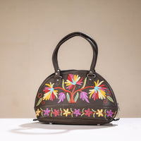 crewel embroidery hand bag