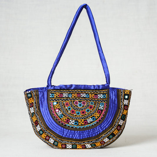 Kutchi Embroidery Mirror Work Shoulder Bag
