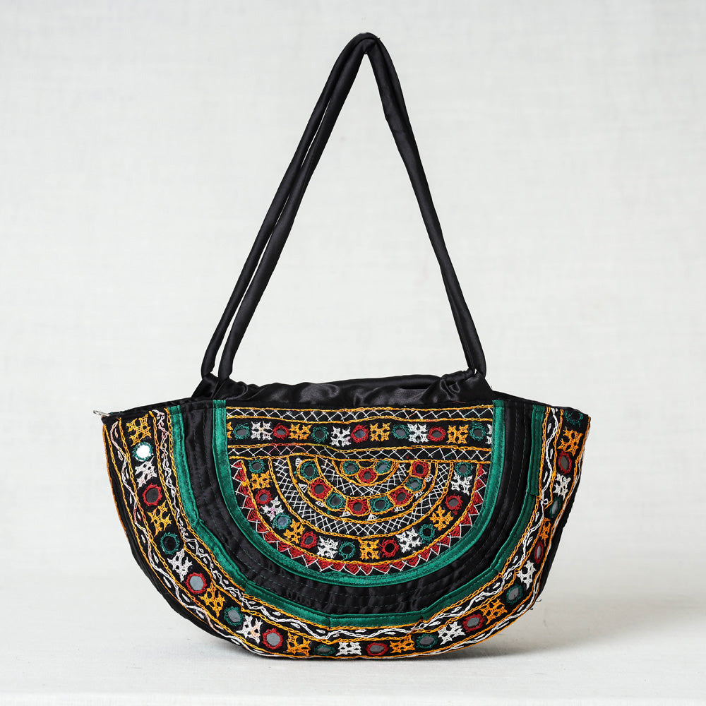kutch embroidery shoulder bag