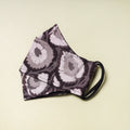  Hand Printed Cotton 3 Layer Maska Snug Fit Face Cover 