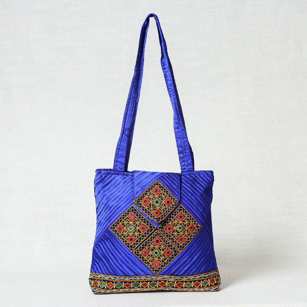 GOLDGIFTIDEAS Kachhi Women's Ethnic Potli Bags for Return Gift, Potli Purse  for Ladies, Traditional Potli Pouch (Set of 4)