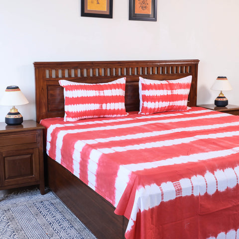 Shibori Double Bed Cover Set