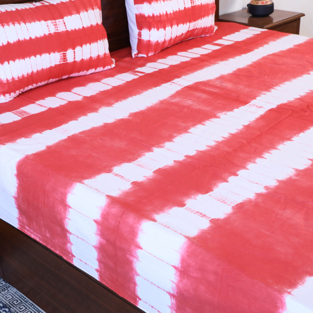 Shibori Double Bed Cover Set