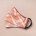  Shibori Tie-Dye Cotton 3 Layer Maska Snug Fit Face Cover 