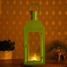  Decorative Handmade Hanging Iron Lantern (Medium) 