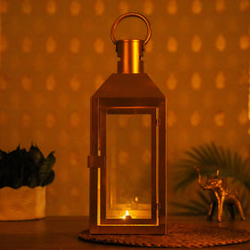  Decorative Handmade Hanging Iron Lantern (Medium) 