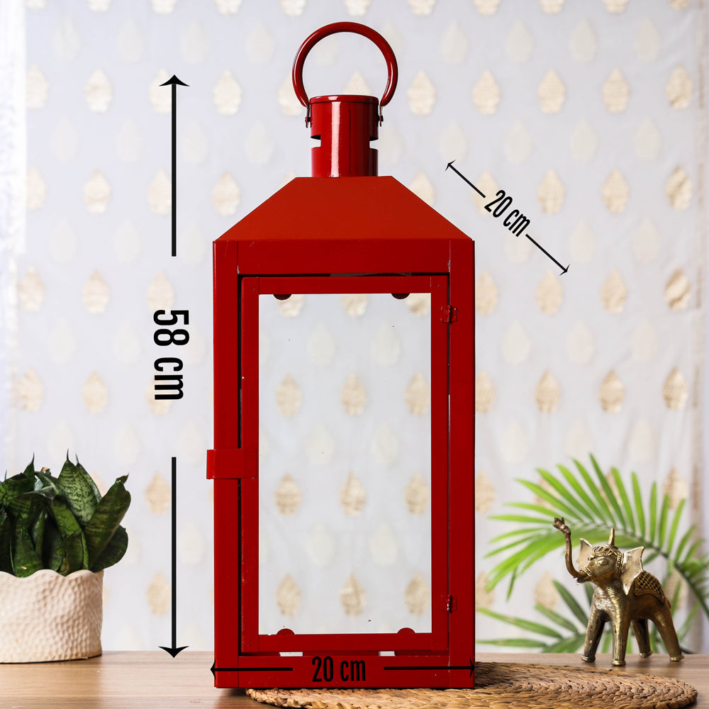  Decorative Handmade Hanging Iron Lantern (Big) 