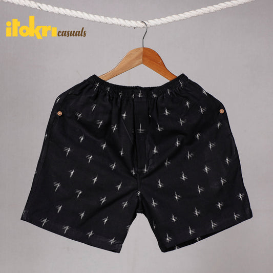 Pochampally Ikat Cotton Unisex Boxer/Shorts