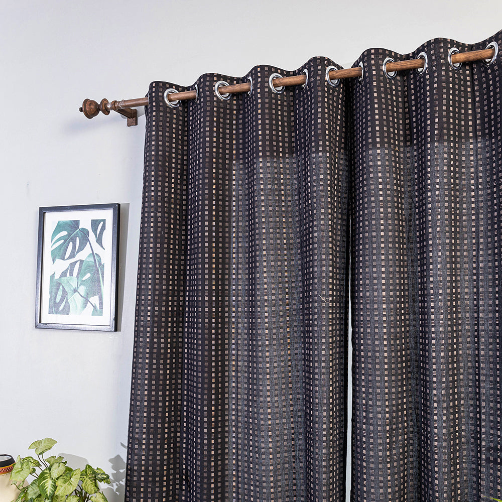 jacquard door curtain