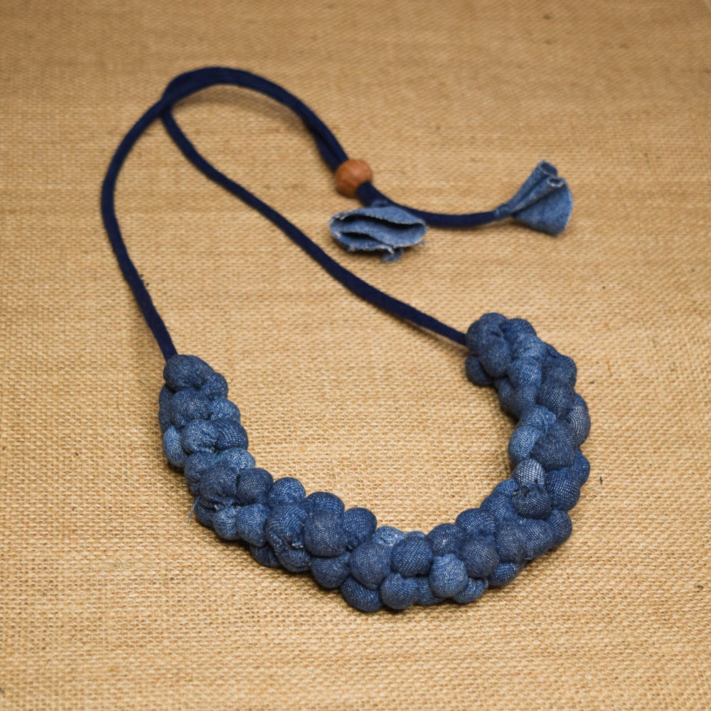 Upcycled Jeans Necklace