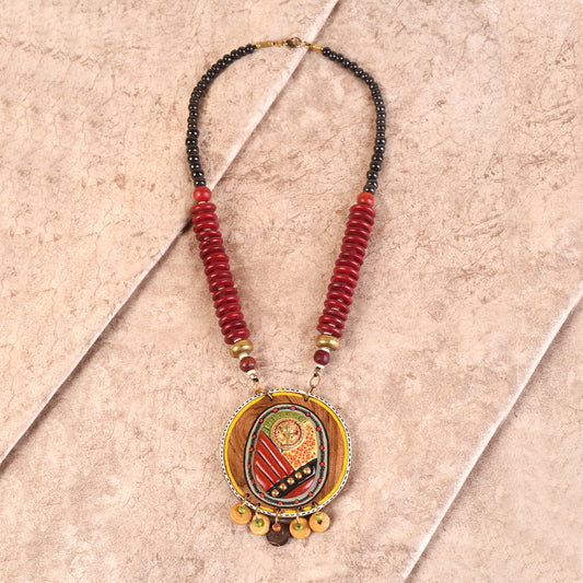 The Princess Garden' Handcrafted Tribal Dhokra Necklace