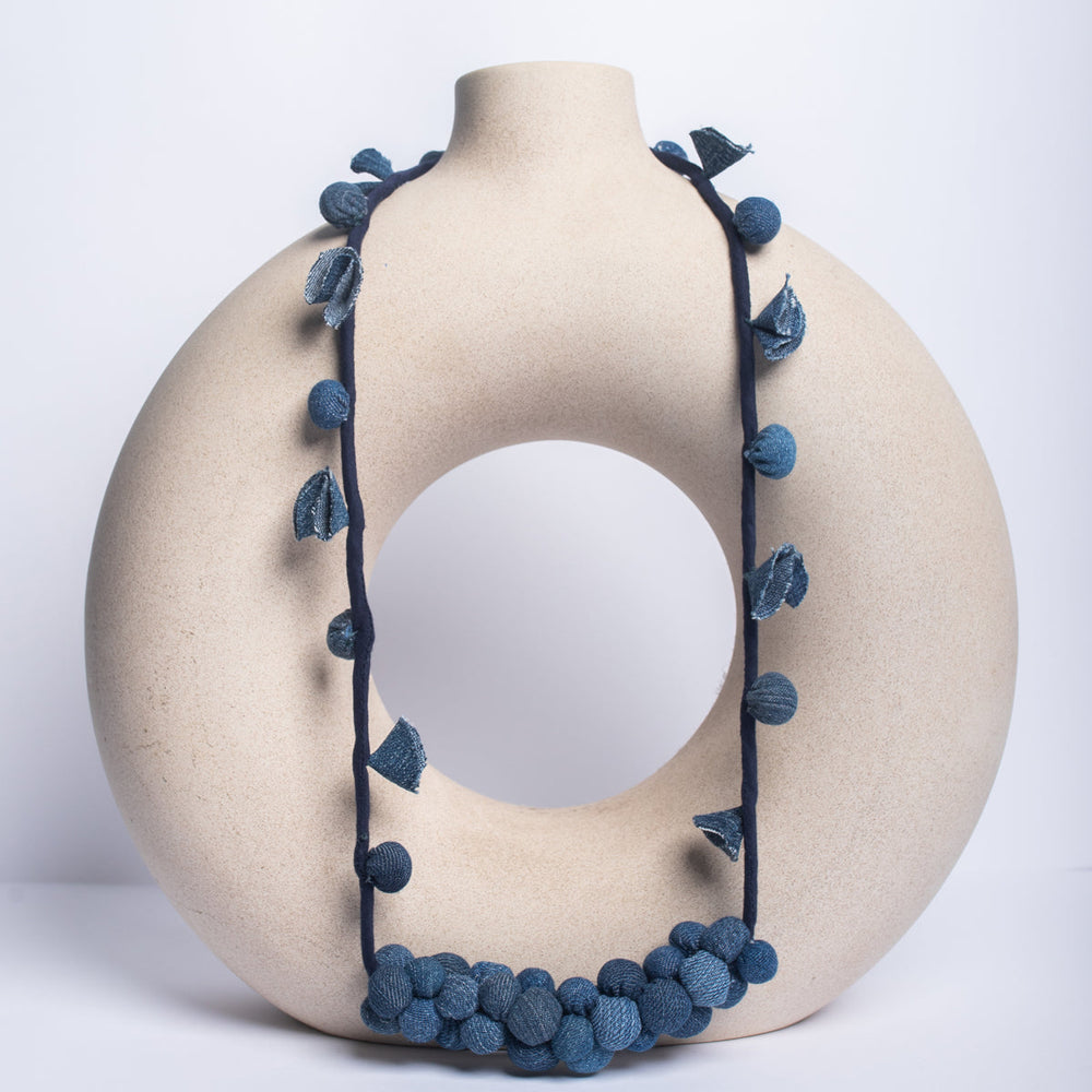 Upcycled Jeans Necklace