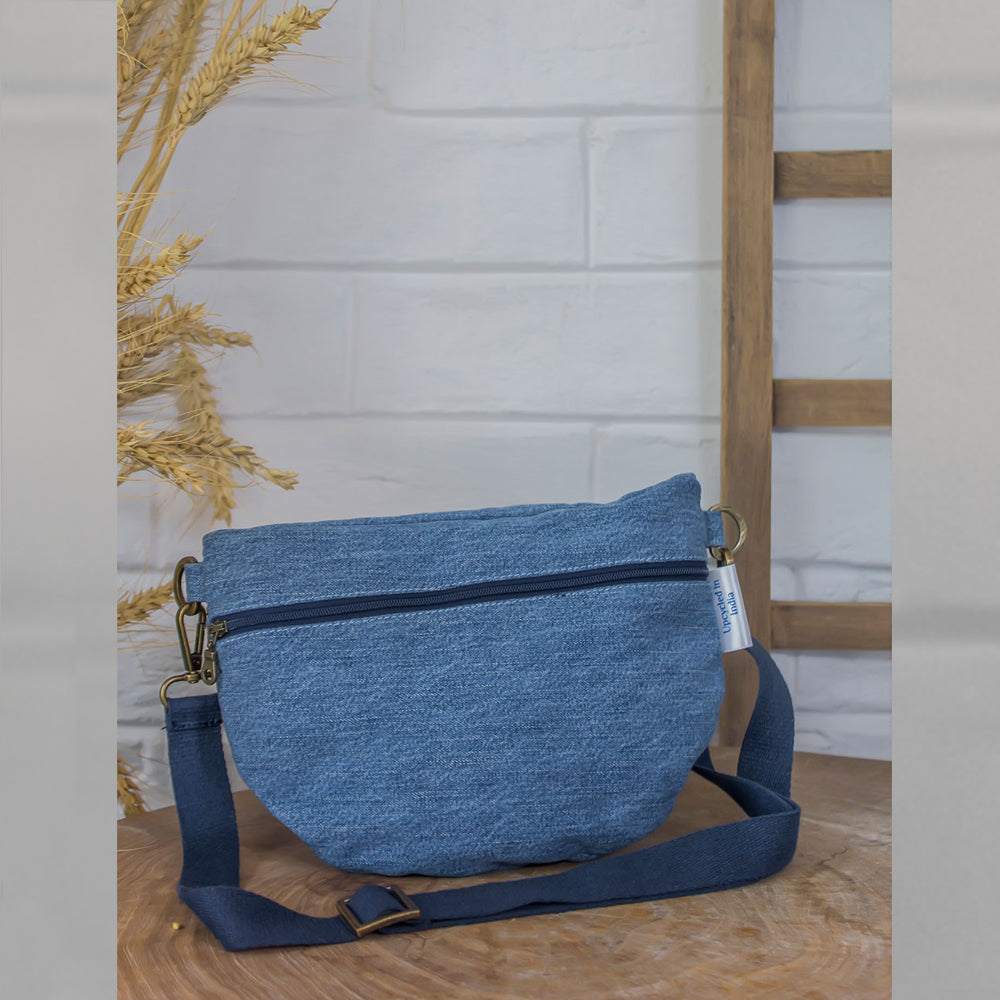 denim fanny pouch