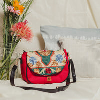 Embroidery Sling Bag
