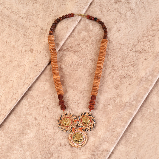 The Monks' Handcrafted Tribal Dhokra Necklace