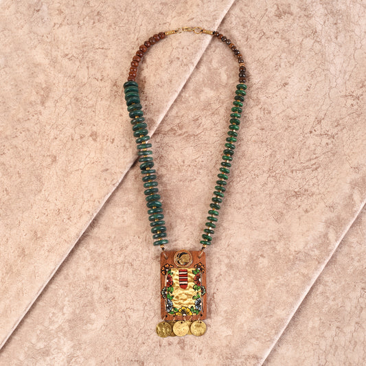 The Princess Hamman' Handcrafted Tribal Dhokra Necklace