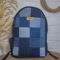 denim travel bag