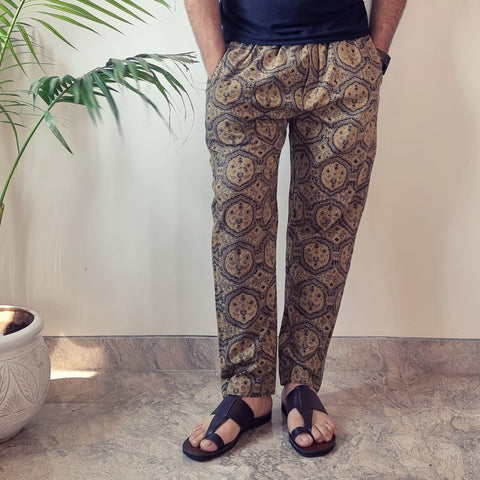 Ajrakh Block Printed Men’s Pyjama
