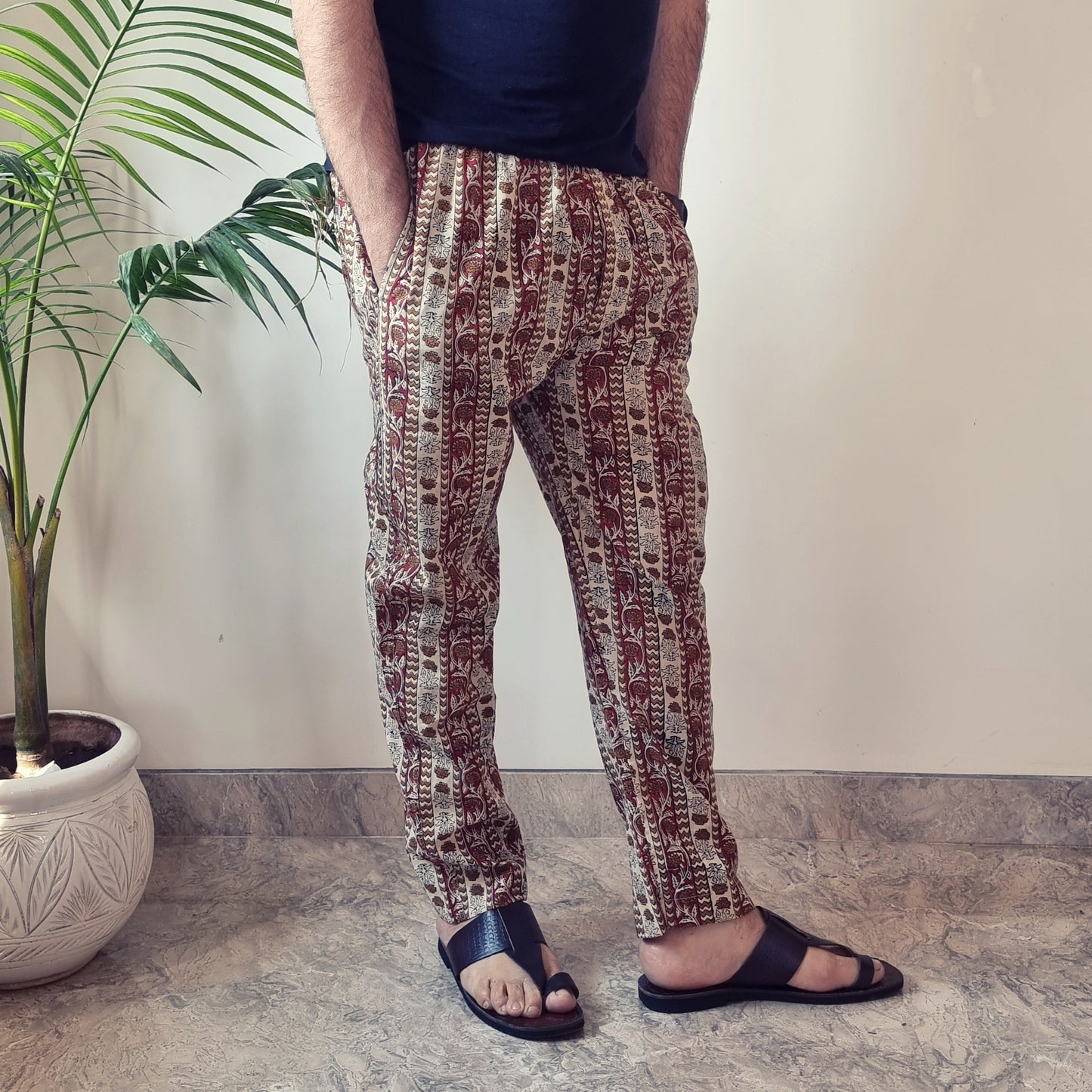 Bagru Block Printed Men’s Pyjama