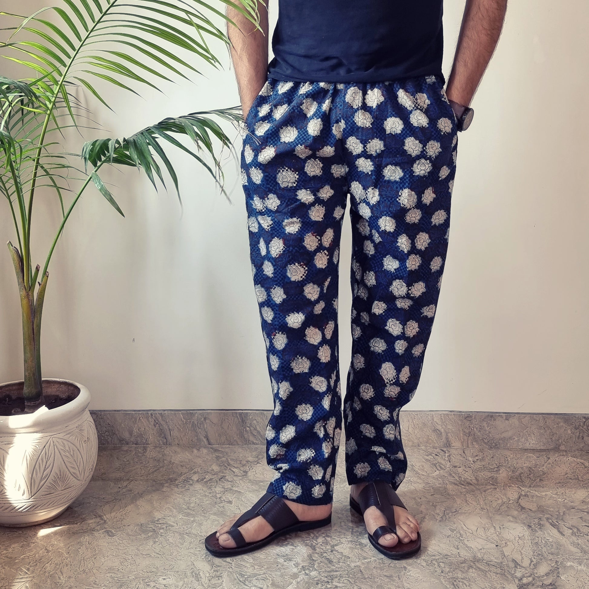  Bagru Block Printed Men’s Pyjama