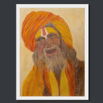 INVISIBLE LIVES - Art Work by Meenakshi Ratnakar (38 cm x 28 cm)