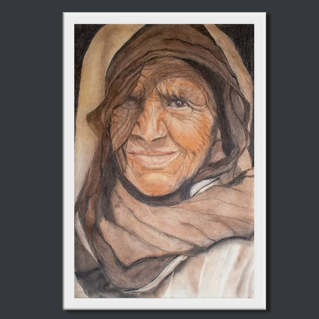  Handpainted Art Work On Canvas by Meenakshi Ratnakar 