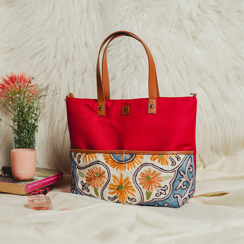 embroidery tote bag 