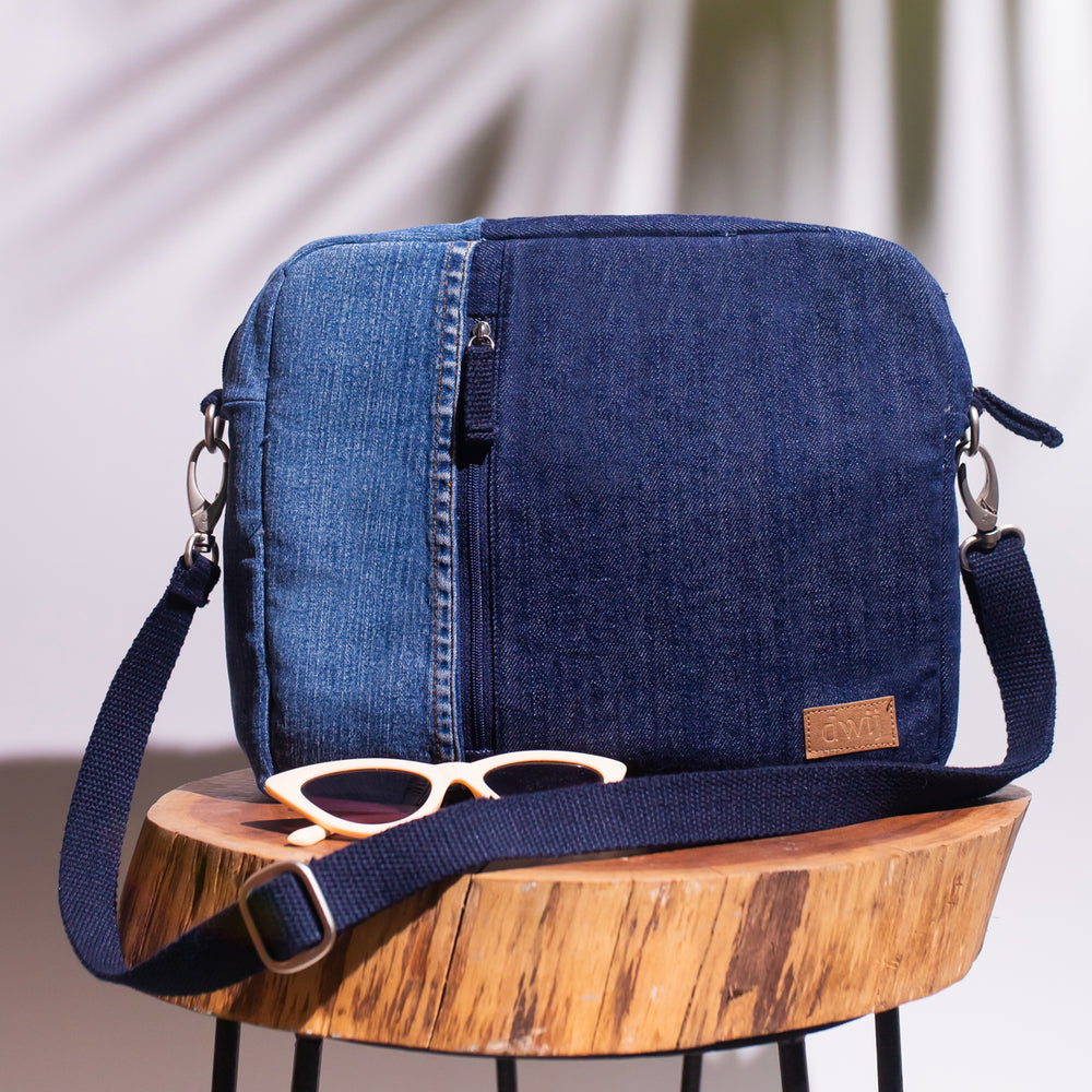 Denim Sling Bag