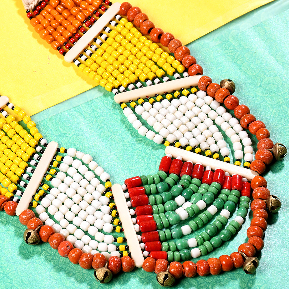  tibetan beadwork necklace