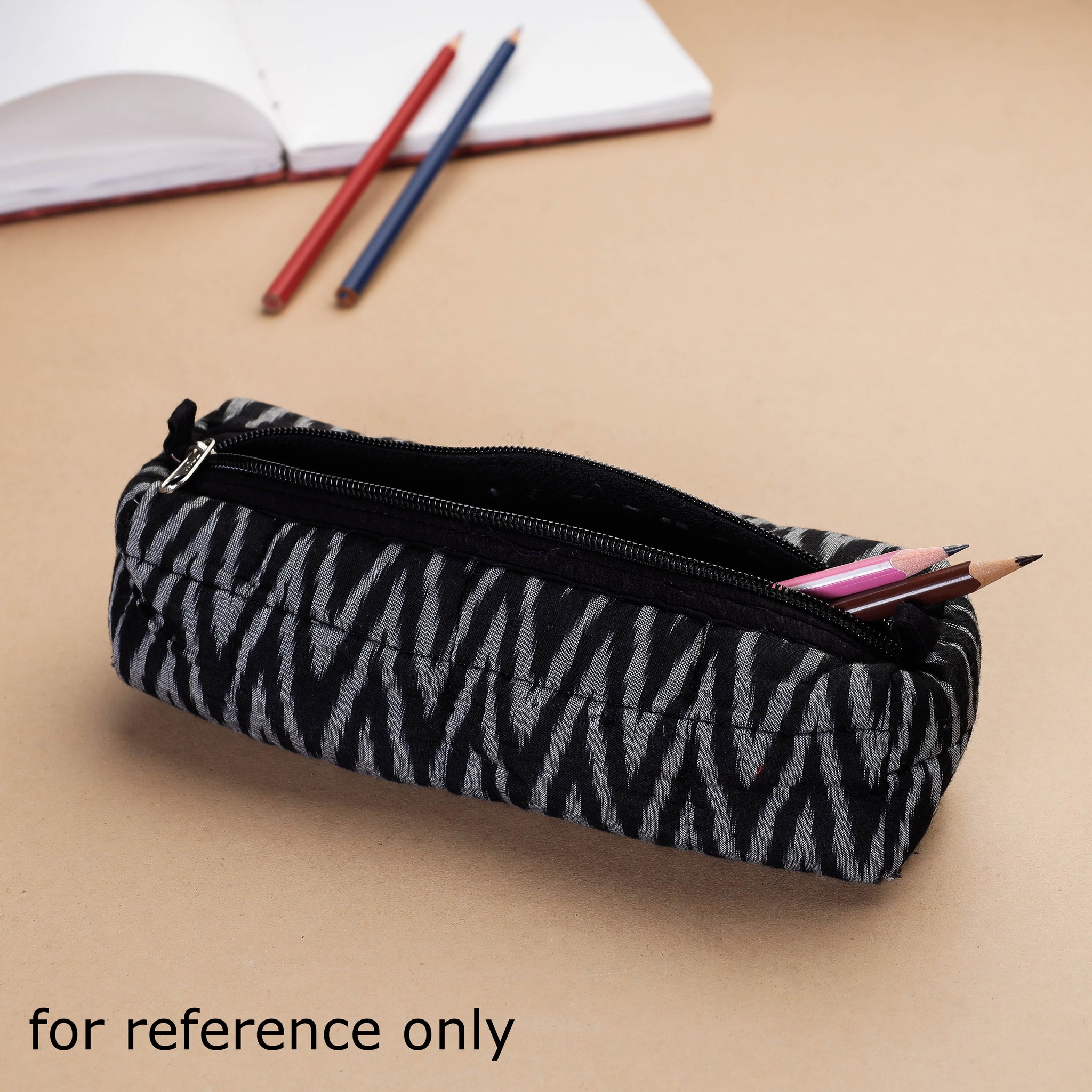 Buy Handmade Cotton Fabric Pencil Pouch Online l