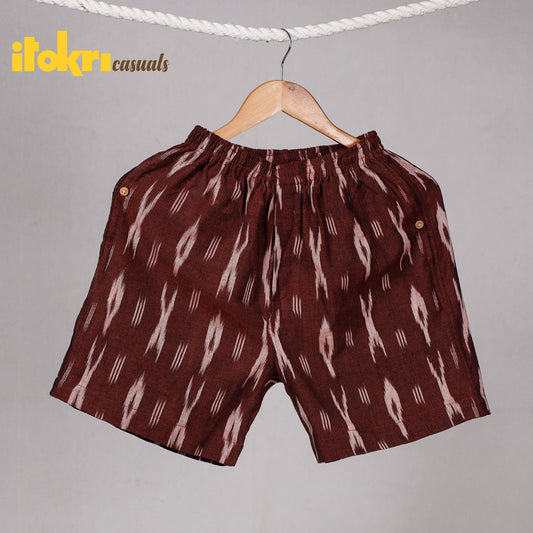 Pochampally Ikat Cotton Unisex Boxer/Shorts