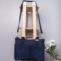 denim tote bag