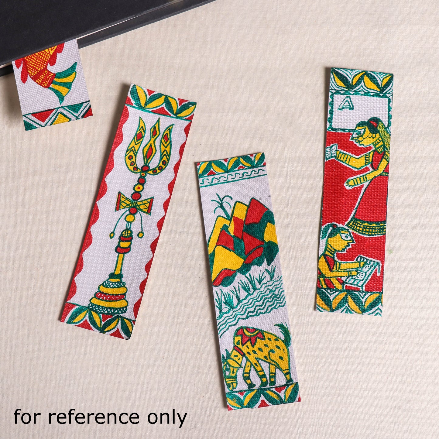 Manjusha Hand Painted Paper Bookmark