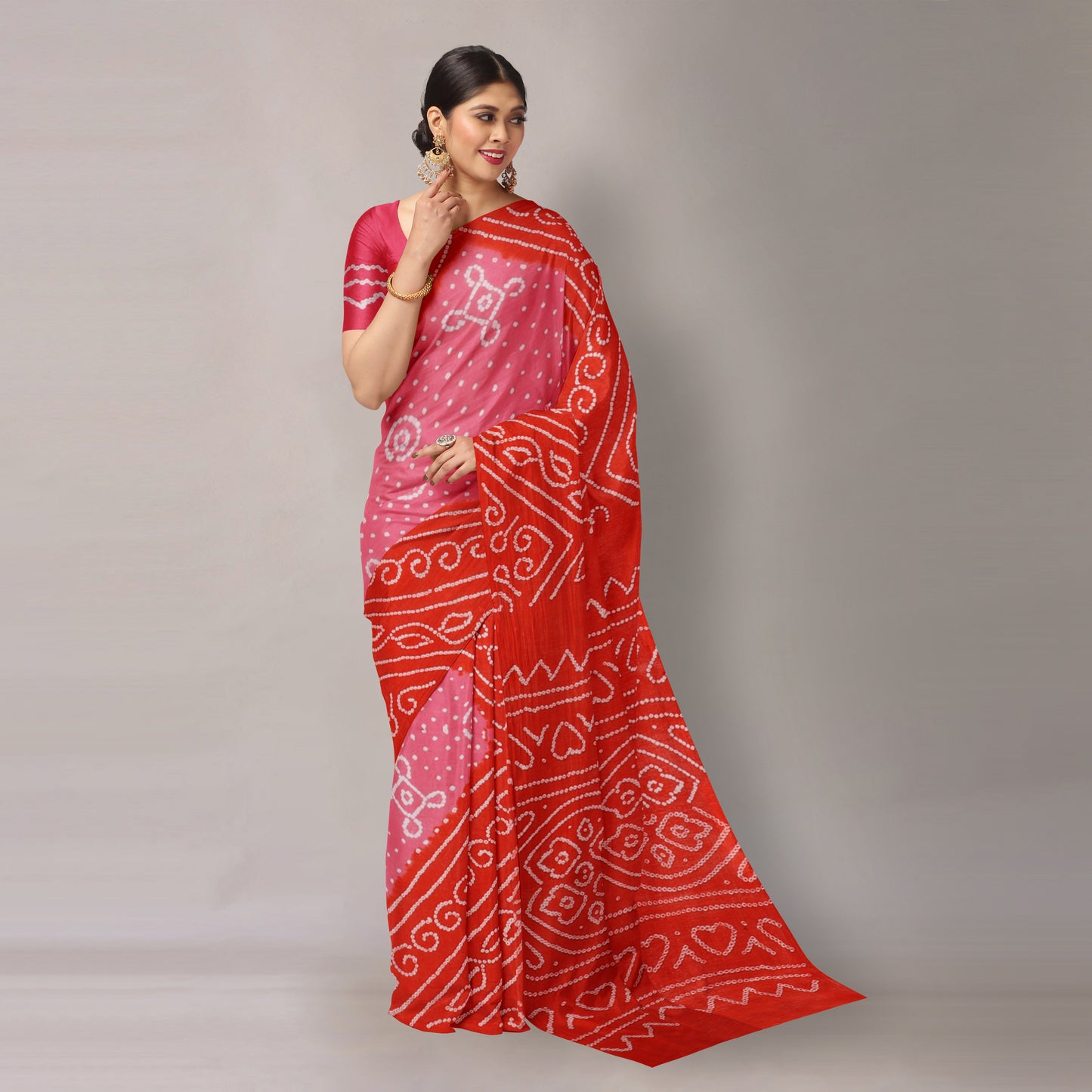 bandhani saree
 
