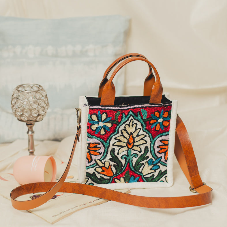 Embroidery Sling Bag
