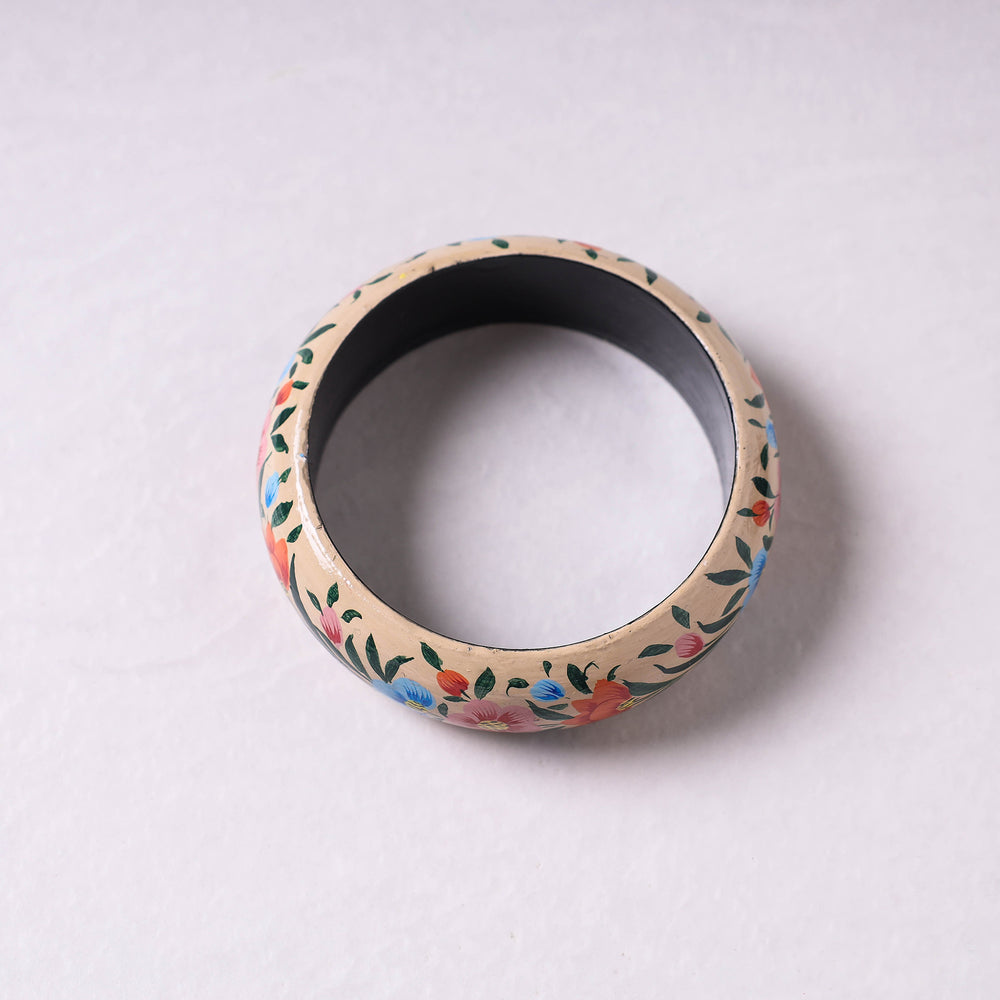 handpainted wooden bangle