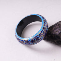 handpainted wooden bangle