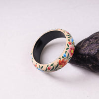 handpainted wooden bangle