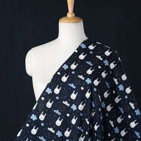  White Digital Printing Linen Fabric Online at iTokri.com