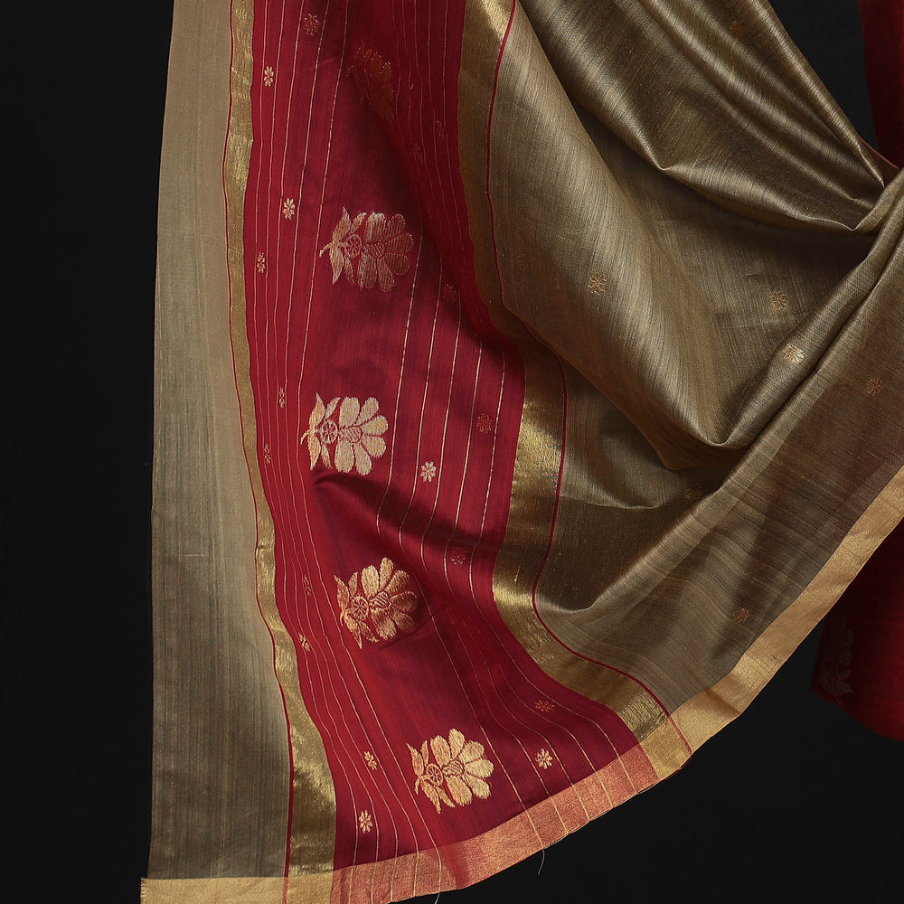 chanderi silk dress material