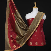 chanderi silk dress material