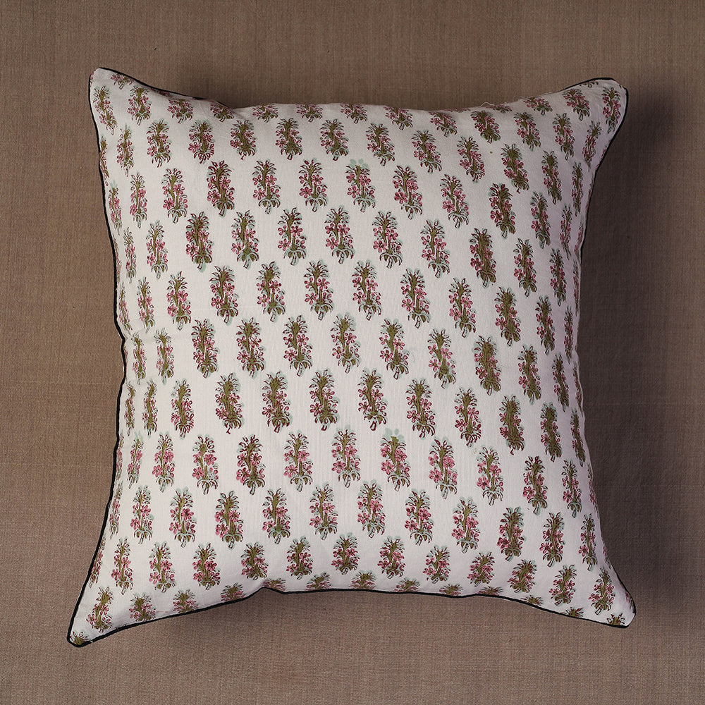 Block Printed Cushion Cover