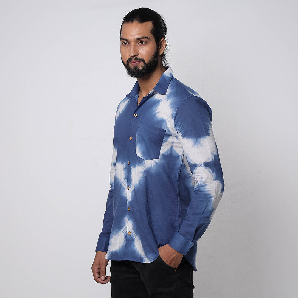  Shibori men shirt