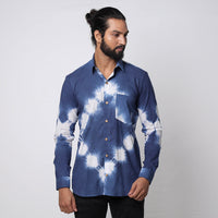 Shibori men shirt
