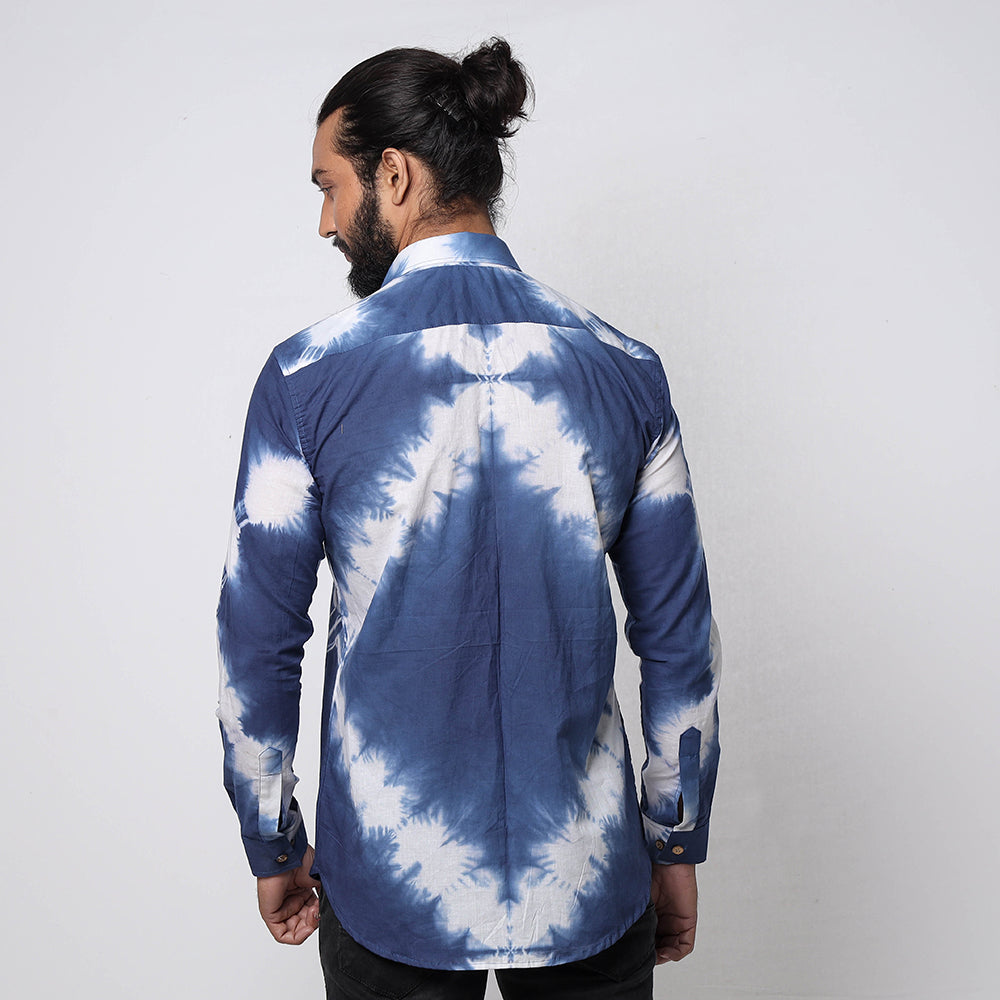 Shibori men shirt
