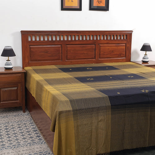  plain double bed cover